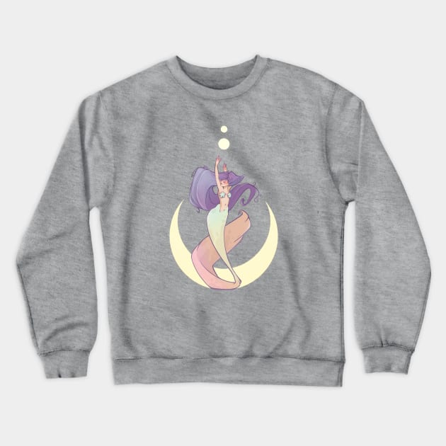 Moon Mermaid Crewneck Sweatshirt by Four Seasons Fox